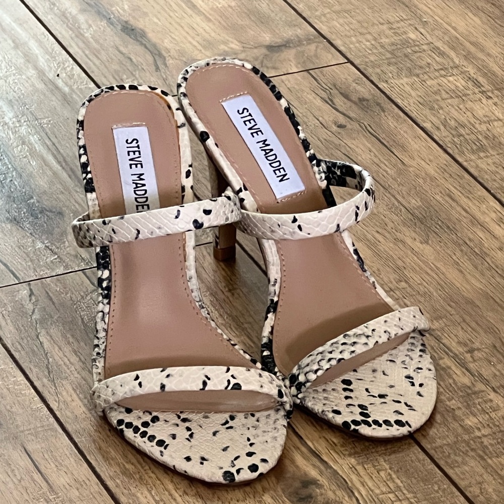 Steve Madden snake print heels - Picture 4 of 4